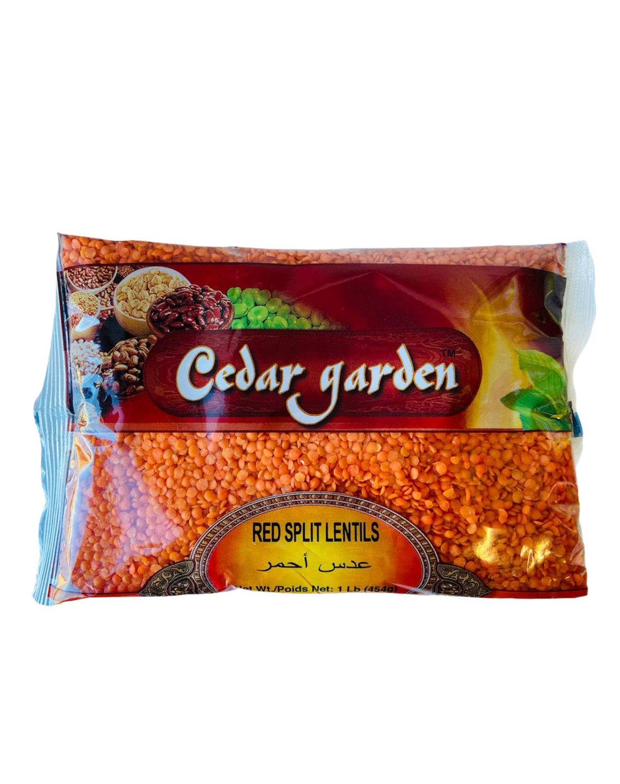 Cedar Garden Red Split Lentils 1lb