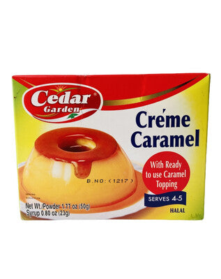 Cedar Garden Creme Caramel Mix 50g