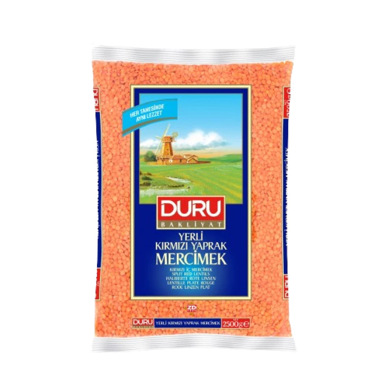 Duru Split Red Lentil 2500g