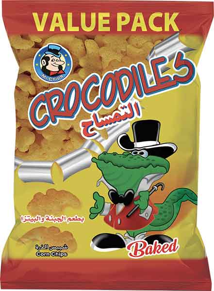 Mr.Chips Crocodile Cheese & Pizza Chips