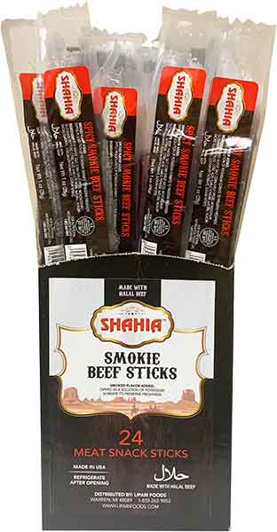 Shahia Spicy Beef Sticks 28g