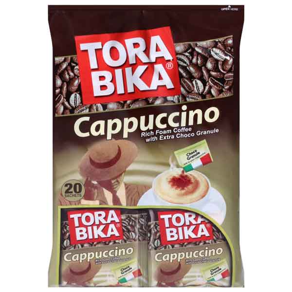 Tora Bika Instant Cappuccino 20ct- 500g