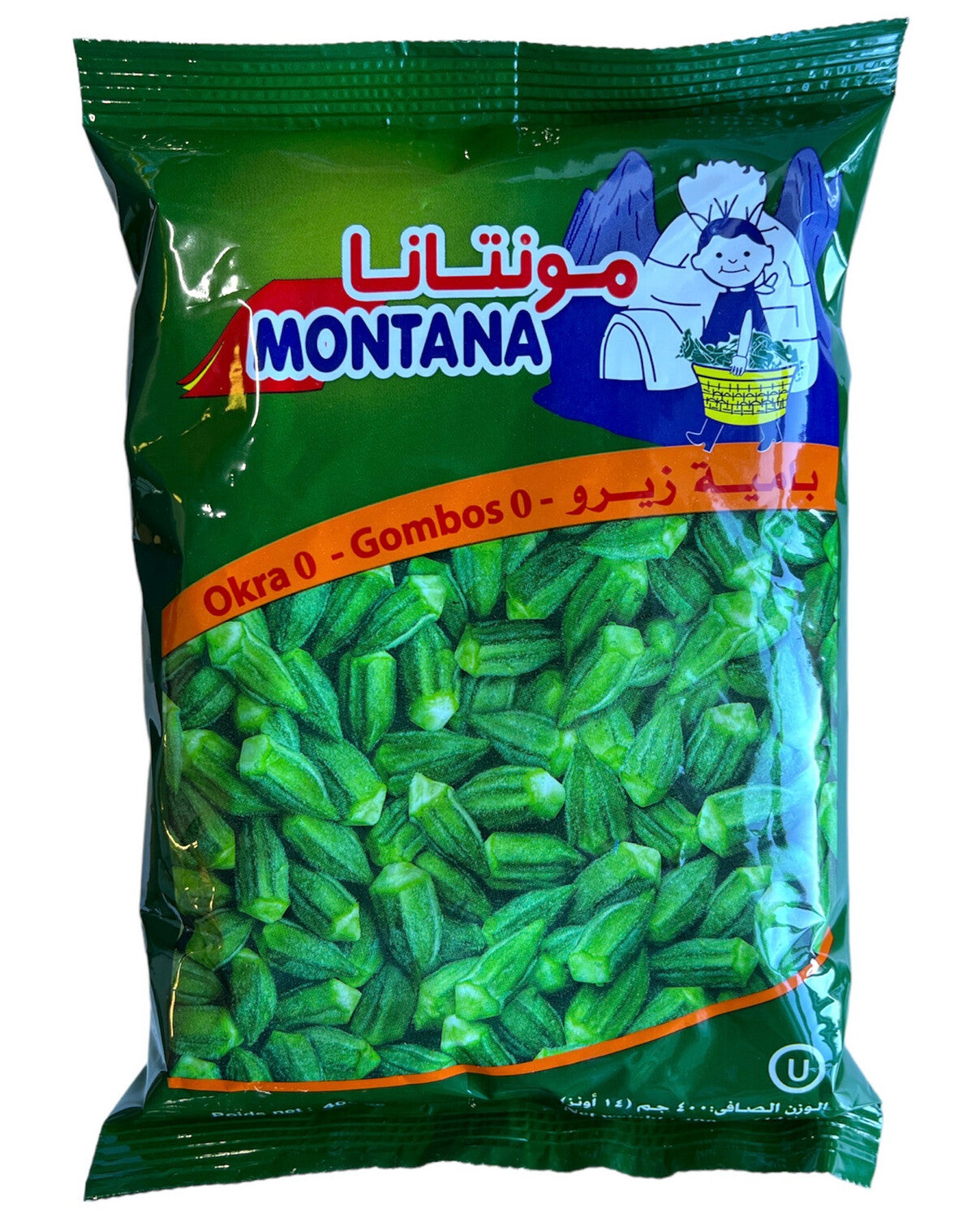 Montana Frozen Okra Zero 400g