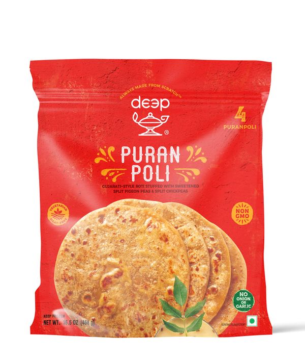 Deep Puran Poli 4pc 468 gm