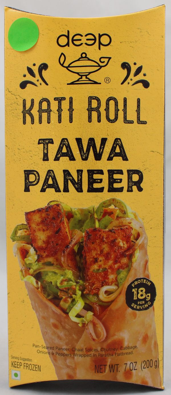 Deep Tawa Paneer Kati Roll 200gm