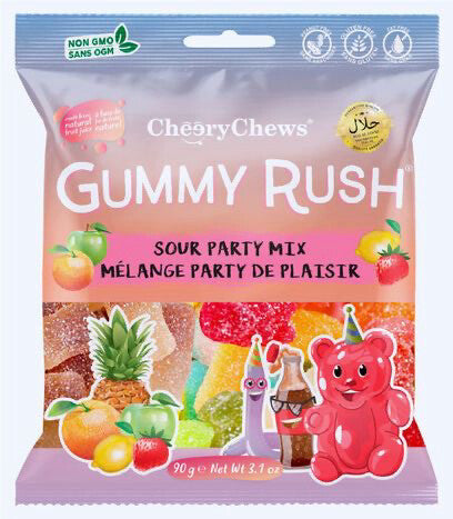 Gummy Rush Sour Party Mix 90g