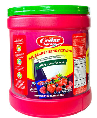 Cedar Garden Mix Berry Drink Powder 88oz