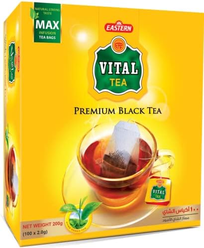 Vital Tea Premium Black Tea Bags 120 ct- 375g