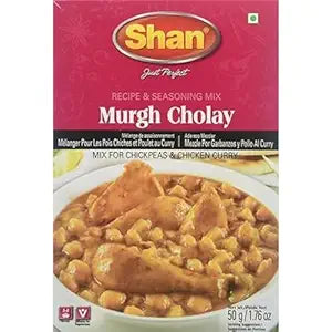 Shan Murgh Cholay Curry Mix - 50 Gms