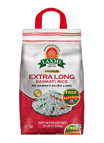 Laxmi Extra Long Rice Basmati Rice 10lb