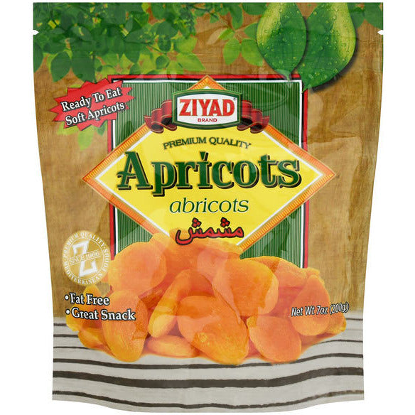 Ziyad Soft Apricots 7 oz bag