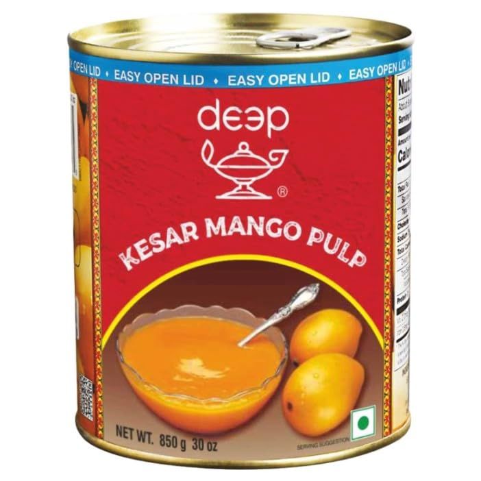 Deep Kesar Mango Pulp Tin 850g