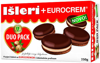 Takovo Isleri and Eurocrem Cookies Duo Pack 250g