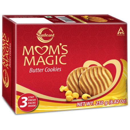 Sunfeast Mom's Magic Butter Cookies - 250 Gm