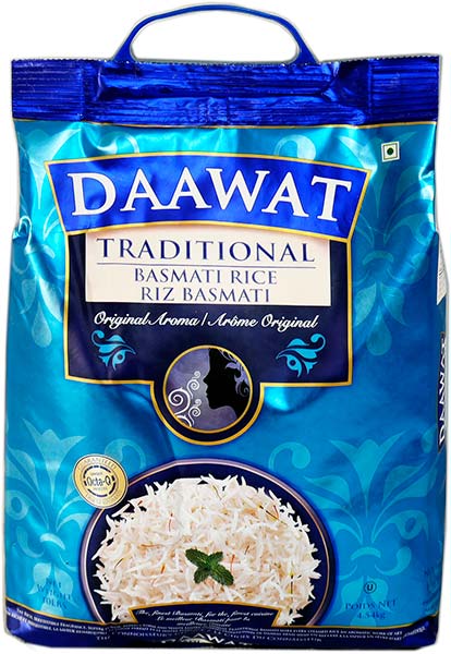 Daawat Traditional Basmati Rice 10 lb