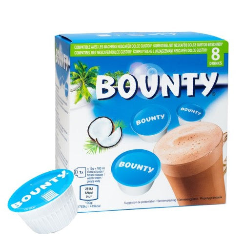 Bounty Hot Chocolate Pods 120g