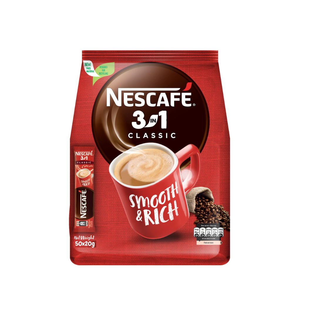 Nescafe 3 in 1 Classic 50x20g