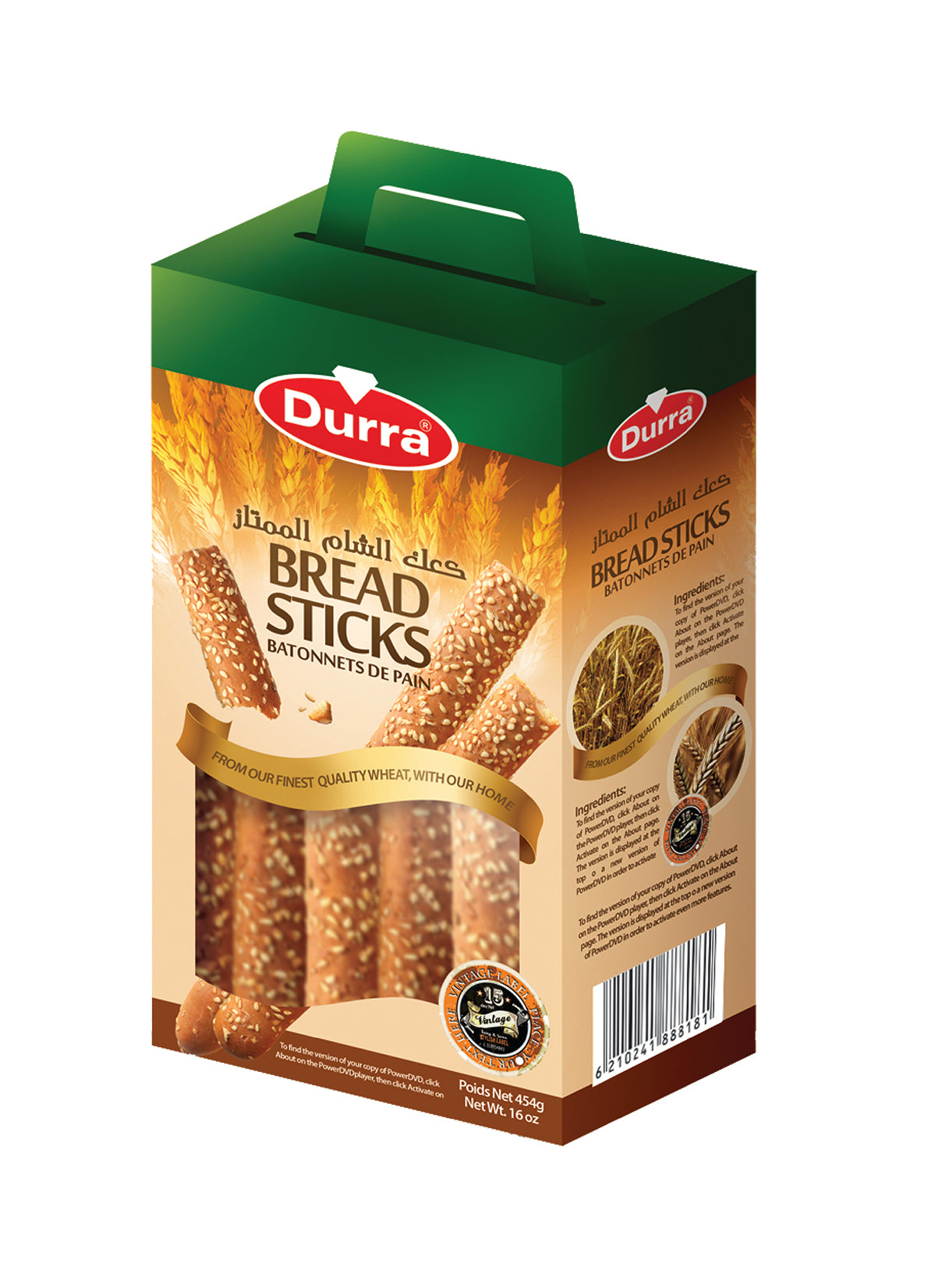 Durra Bread Stick - 454gm