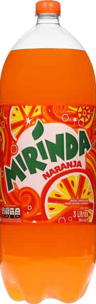 Mirinda Orange Soda 3L