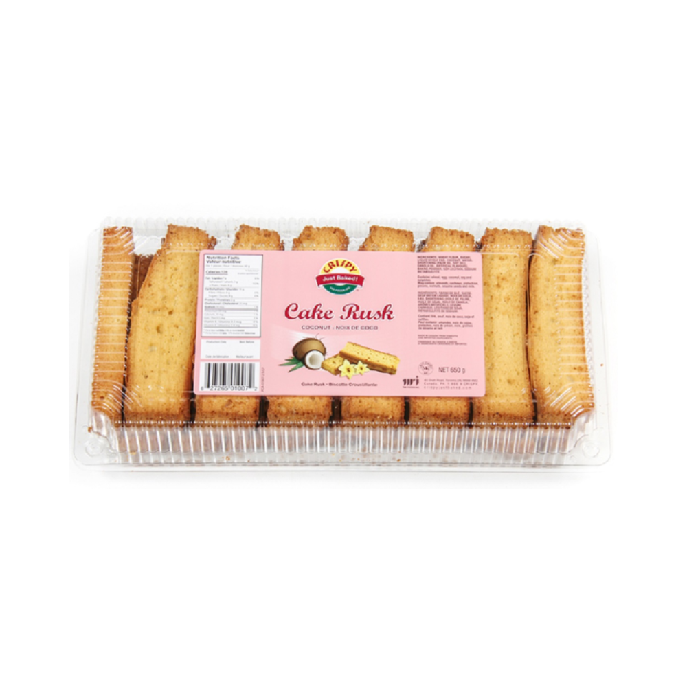 Crispy Cake Rusk Coconut 650g