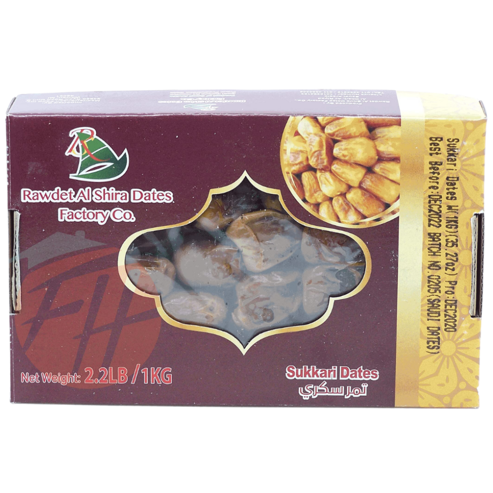 Rawdet Alshira Sukkari Dates 2.2lb