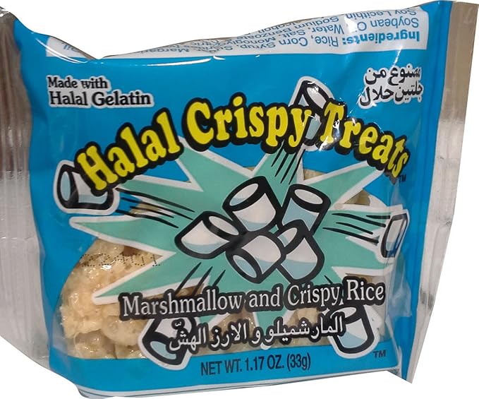 Halal Snacks Marshmallow and Crispy Treats, 33g