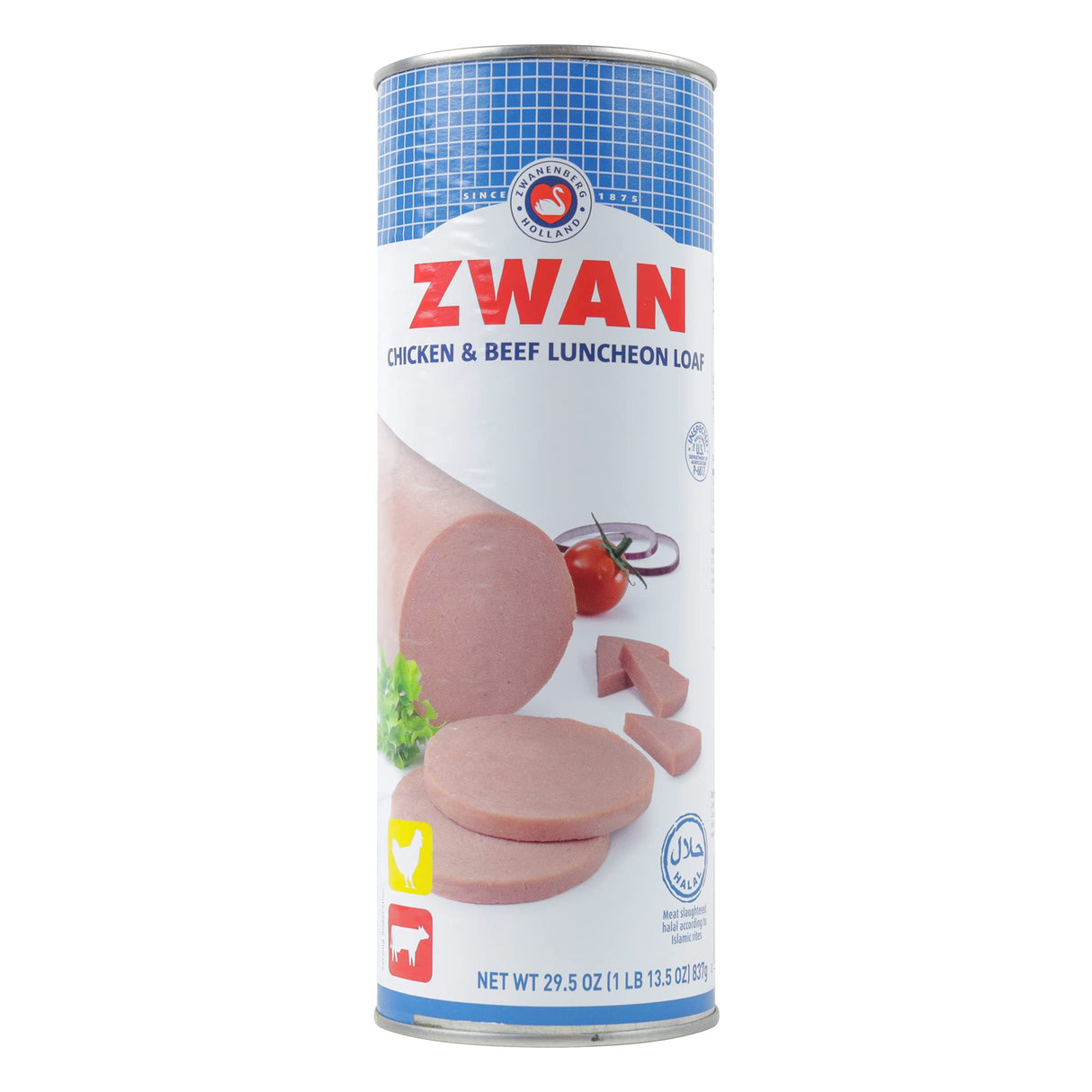 Zwan Chicken & Beef Luncheon Meat 29.5 oz