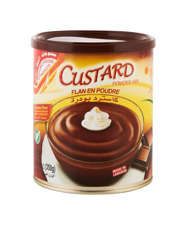 2nd House Chocolate Custard Mix 350g