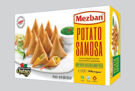 Mezban Potato Samosa 25pc- 600 Grams