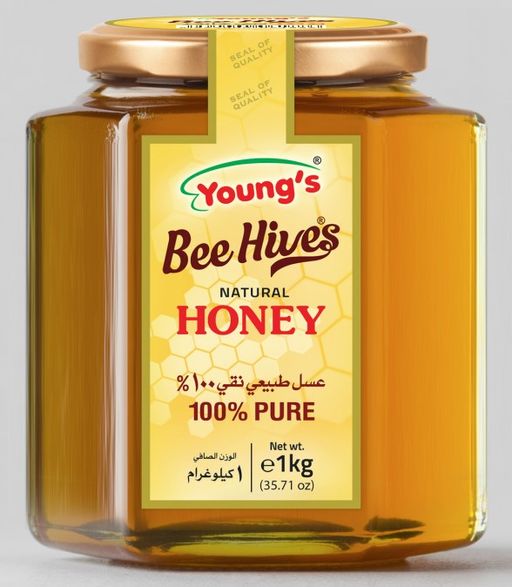 Young's Bee Hives Honey 1kg