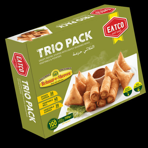 Rehmat Trio Pack Samosas 100pc