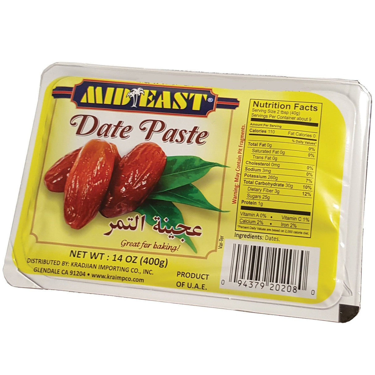 Mideast Date Paste 400g