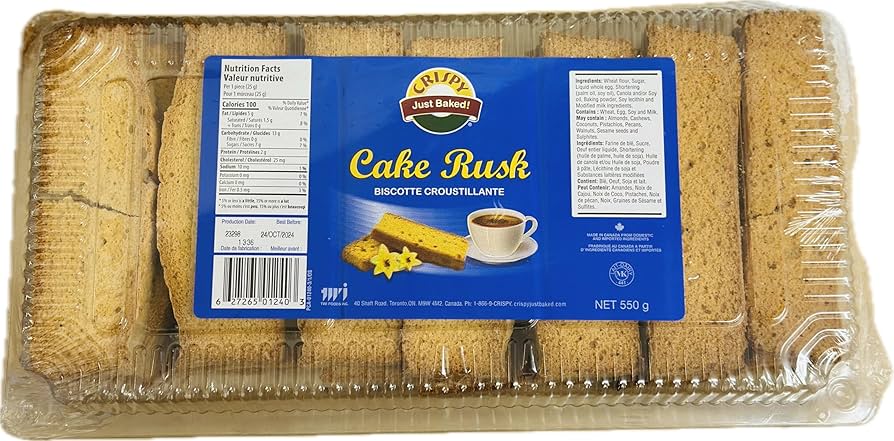 Crispy Cake Rusk Original 550g