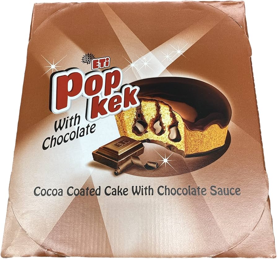 Eti Pop Kek Mini Cakes with Chocolate 45g