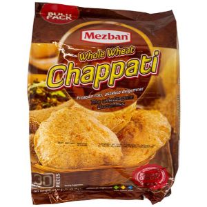 Mezban Whole Wheat Chappati 30 Pcs - 1350gm