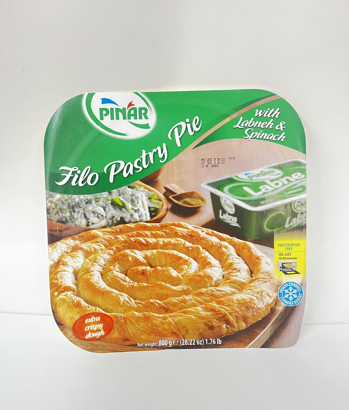 Pinar Filo Pastry Pie with Labneh & Spinach 800g