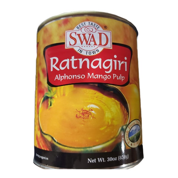 Swad Ratnagiri Alphonso Mango Pulp 30oz