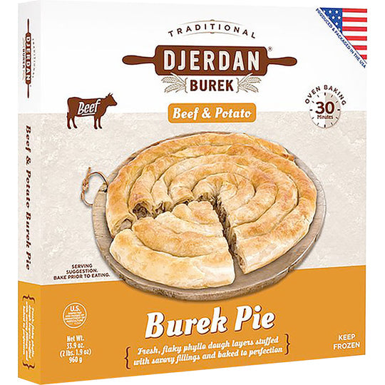 Djerdan Beef & Potato Burek Pie 850g