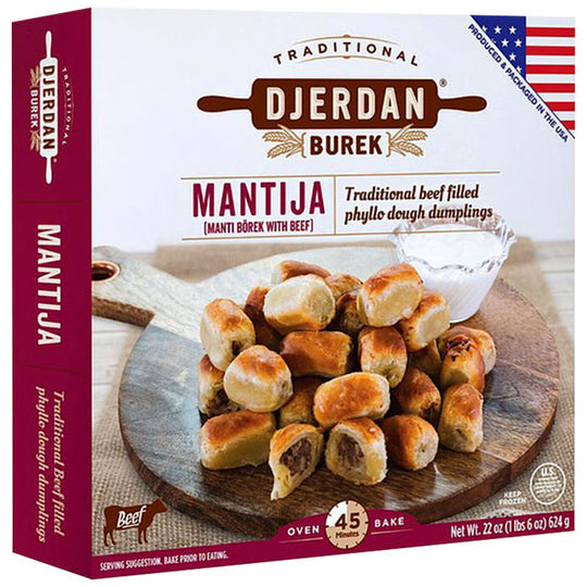 Djerdan Mantija Beef Borek 624g