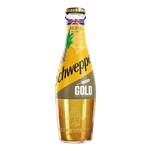 Schweppes Pineapple Gold 250ml Glass Bottle