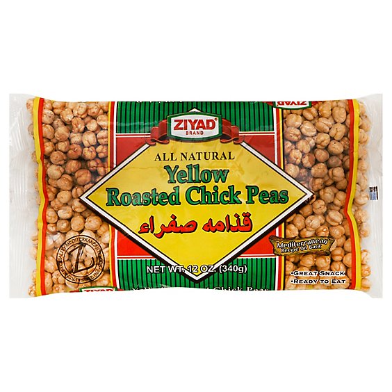 Ziyad Yellow Roasted Chick Peas, 12 oz