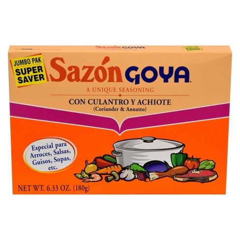 Sazon Goya Coriander & Annatto 6.33oz