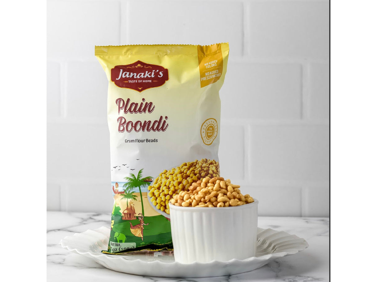 Janaki's Plain Boondi 7oz