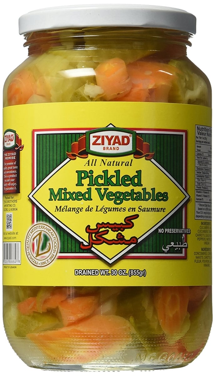 Ziyad Pickled Mixed Vegetables 623g