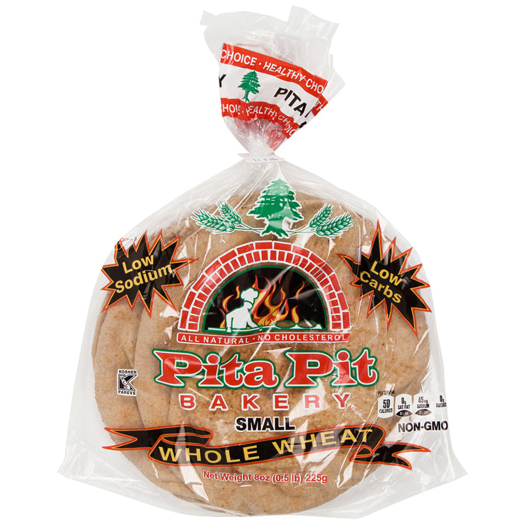 Pita Pit Whole Wheat Pita Bread 8oz