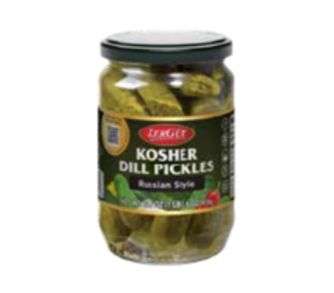 Zergut Kosher Dill Pickles 24oz