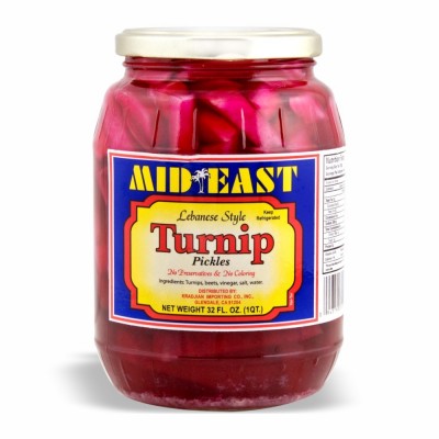 MidEast Lebanese Style Turnip Pickles 32oz