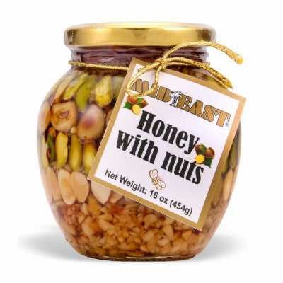 MidEast Honey w Nuts 454g