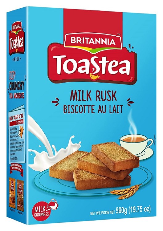 Britannia Toastea Milk Rusk 560gm