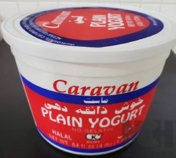 Caravan PLAIN YOGURT 4LB